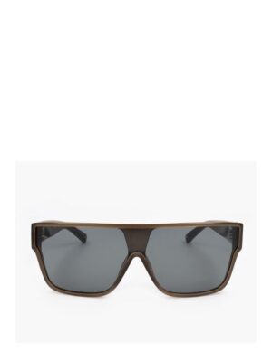 Linda Farrow PHILLIP LIM Shield Sunglasses with See Through Frame
