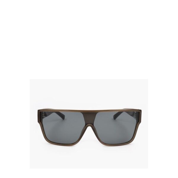 Linda Farrow PHILLIP LIM Shield Sunglasses with See Through Frame