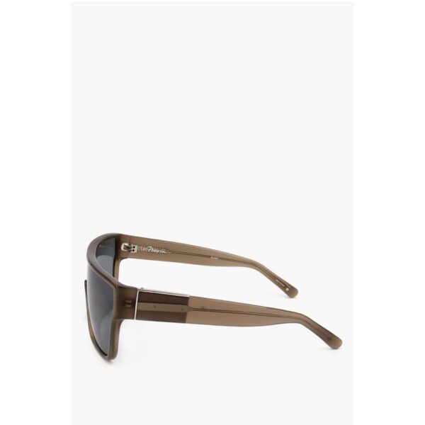 Linda Farrow PHILLIP LIM Shield Sunglasses with See Through Frame - Image 3
