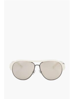 Linda Farrow PHILLIP LIM Aviator Sunglasses wiith Plastic Bridge