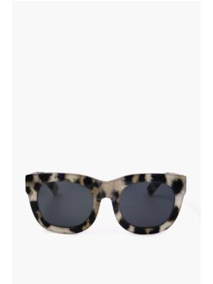 Linda Farrow PHILLIP LIM Animal Patterned Wayfarer Sunglasses