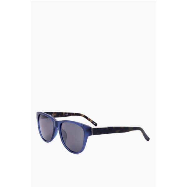 Linda Farrow PHILLIP LIM Wayfarer Sunglasses with Animal Patterned Detail - Image 2