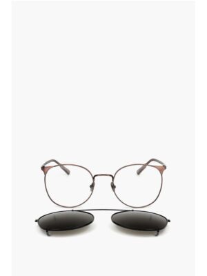 Linda Farrow KRIS VAN ASSCHE Wayfarer Sunglasses with Removable Mask