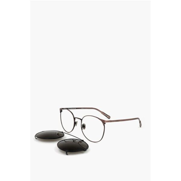 Linda Farrow KRIS VAN ASSCHE Wayfarer Sunglasses with Removable Mask - Image 2