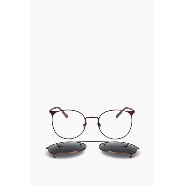 Linda Farrow KRIS VAN ASSCHE Wayfarer Sunglasses with Removable Mask