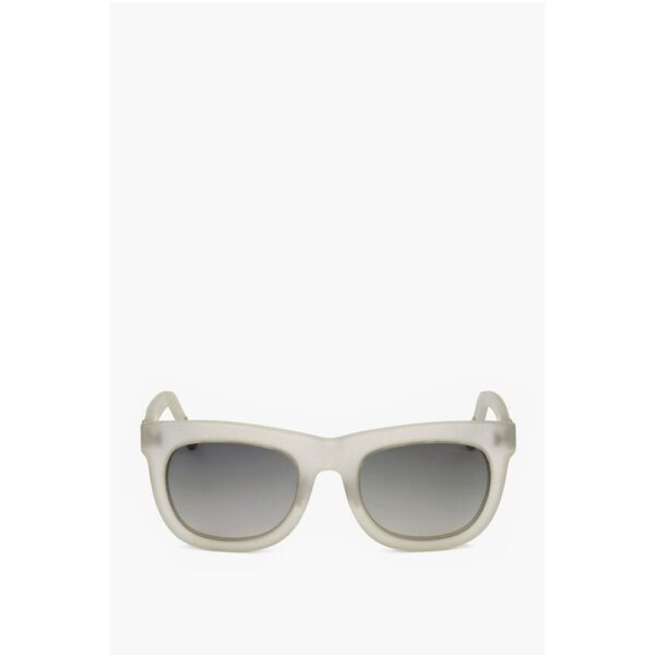 Linda Farrow KRIS VAN ASSCHE Wayfarer Sunglasses with Matte Frame