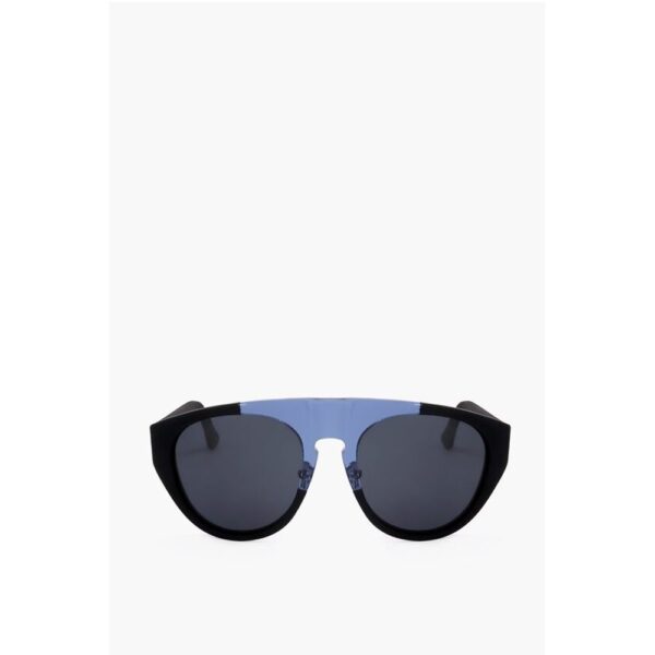 Linda Farrow KRIS VAN ASSCHE Aviator Sunglasses with Two-tone Frame