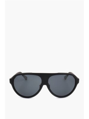 Linda Farrow KRIS VAN ASSCHE Aviator Sunglasses with Monochrome Lenses
