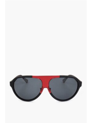 Linda Farrow KRIS VAN ASSCHE Aviator Sunglasses with Two-tone Frame
