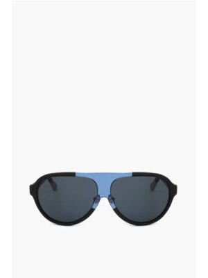 Linda Farrow KRIS VAN ASSCHE Aviator Sunglasses with Two-tone Frame