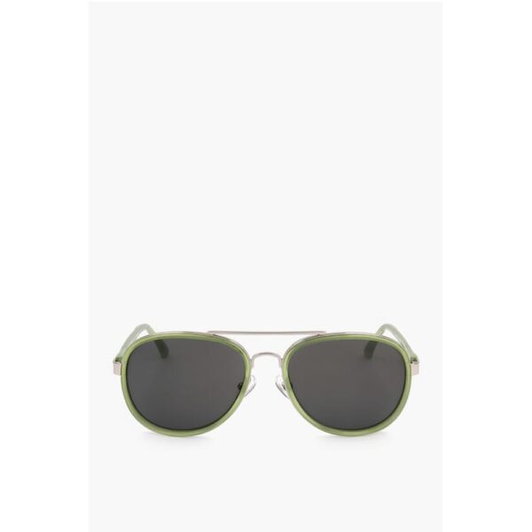Linda Farrow DRIES VAN NOTEN Aviator Sunglasses with Slim Rods