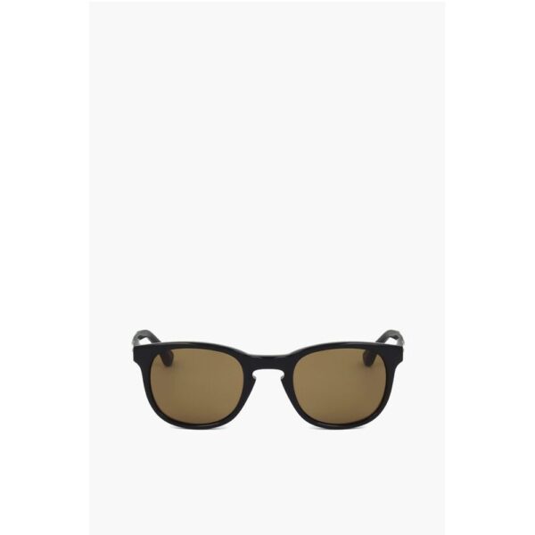 Linda Farrow DRIES VAN NOTEN Wayfarer Sunglasses with Monochrome Lenses