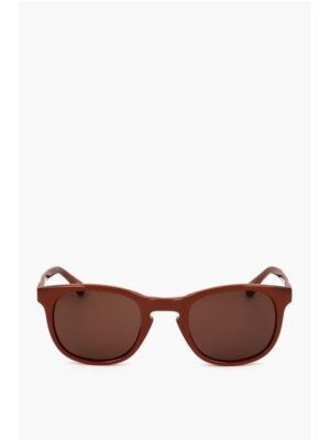 Linda Farrow DRIES VAN NOTEN Wayfarer Sunglasses with Ton-sur-ton Lenses