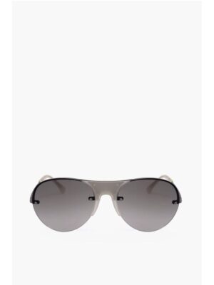 Linda Farrow DRIES VAN NOTEN Aviator Sunglasses with Slim Rods