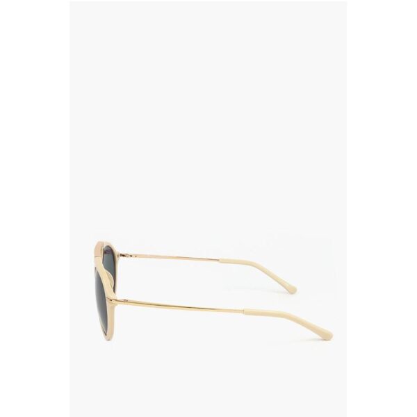 Linda Farrow DRIES VAN NOTEN Aviator Sunglasses with Metal Detail - Image 3