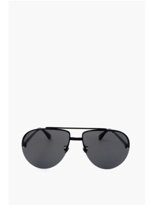 Linda Farrow ANN DEMEULEMEESTER Aviator Sunglasses with Metal Frame