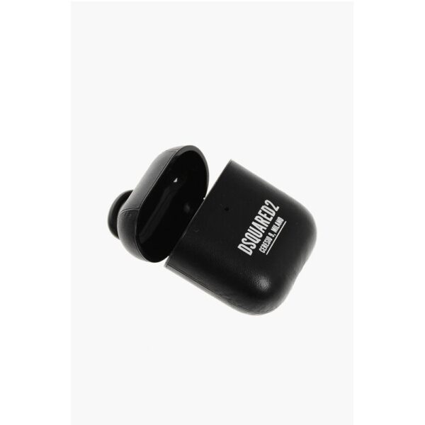 Dsquared² Solid Color Airpods Case with Contrasting Logo - Image 3