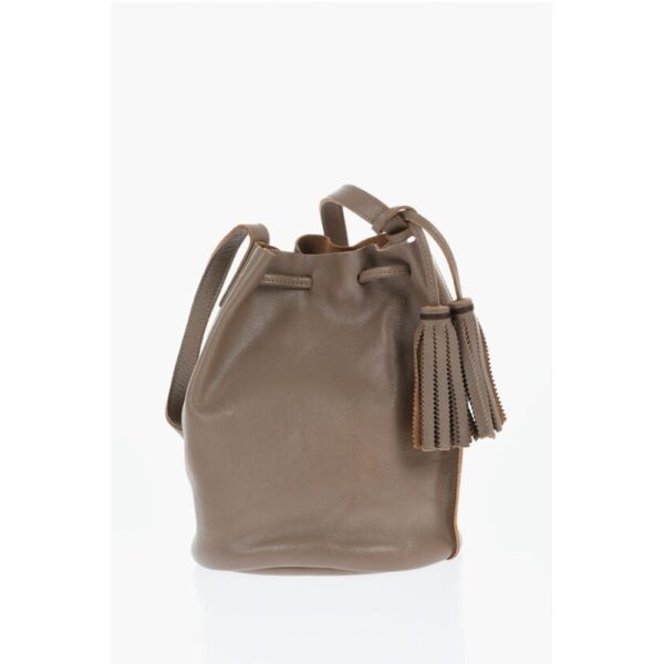 Il Bisonte Textured Leather Bucket Bag - Image 2