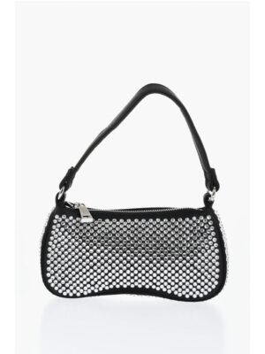 Jw Pei Satin EVA Mini Bag With Rhinestone Embellishment