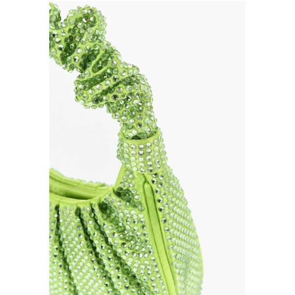 Jw Pei All-Over Strass Satin GABBI Mini Hobo Bag - Image 4