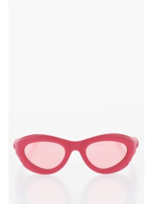 Bottega Veneta Sunglasses with Rubber Frame and Coloured Lenses