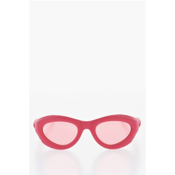 Bottega Veneta Sunglasses with Rubber Frame and Coloured Lenses