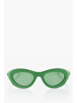 Bottega Veneta Sunglasses with Rubber Frame and Coloured Lenses