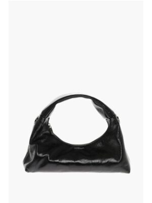 Off-White Patent Leather ARCADE Shoulder Bag