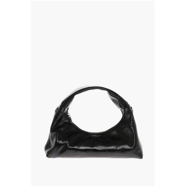 Off-White Patent Leather ARCADE Shoulder Bag