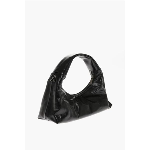 Off-White Patent Leather ARCADE Shoulder Bag - Image 2