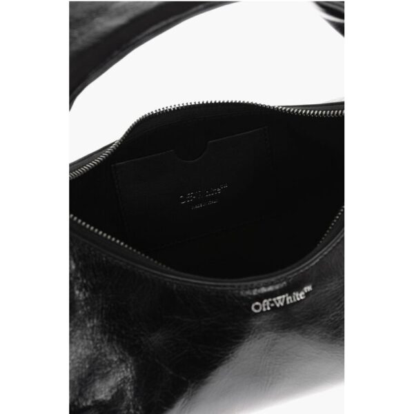 Off-White Patent Leather ARCADE Shoulder Bag - Image 5