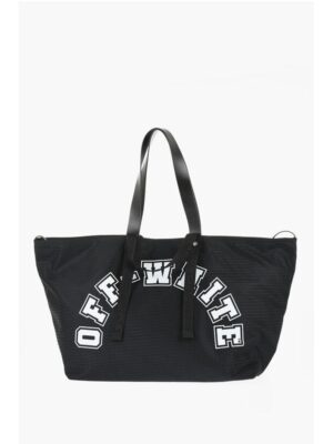 Off-White Perforated DAY OFF Weekend Bag with Contrast Print