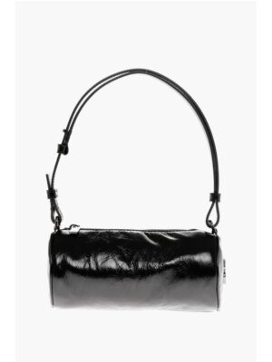 Off-White Leather TORPEDO Mini Bag with Silver Tone Logo