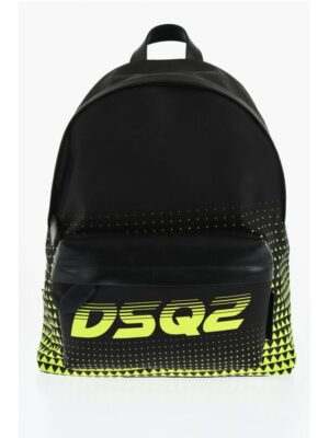 Dsquared² Two-Tone Backpack with Leather Trims