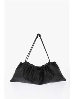 Dsquared² Leather Handbag with Drawstring