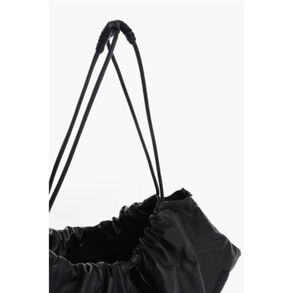 Dsquared² Leather Handbag with Drawstring - Image 4