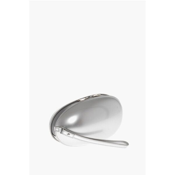 Diesel Oval Shaped Rigid 1-DR FOLD Clutch Bag with Embossed Oval D - Image 2