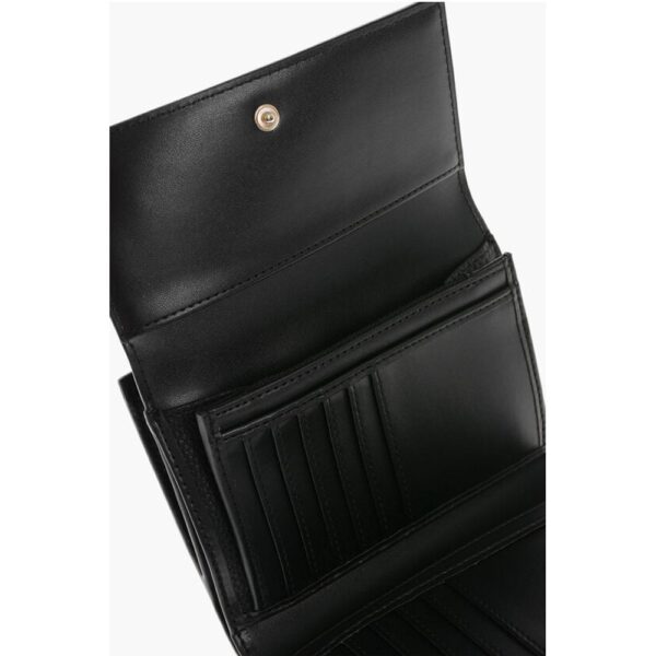 Armani EMPORIO Textured Faux Leather Bi-Fold Wallet - Image 4