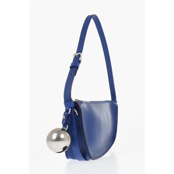 Burberry Leather SHIELD SLING Shoulder Bag with Silver-Tone Charm - Image 2