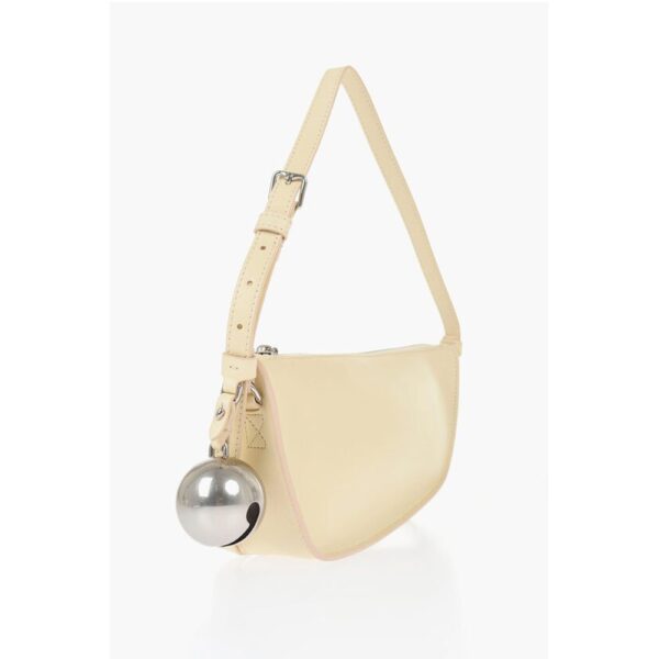 Burberry Leather SHIELD SLING Shoulder Bag with Silver-Tone Charm - Image 2