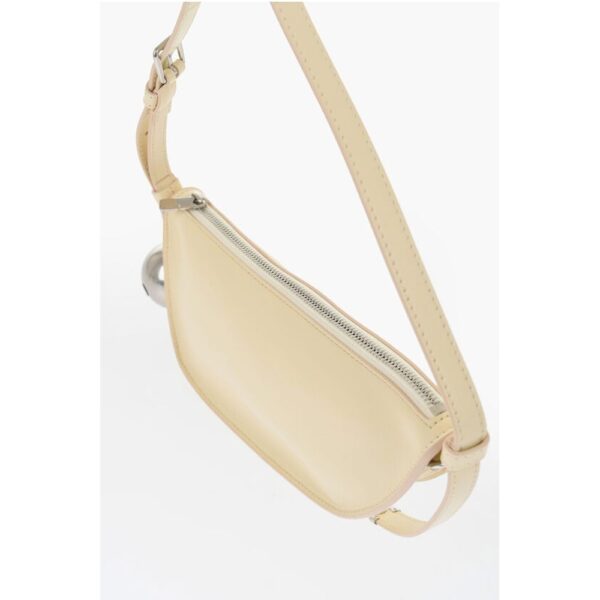 Burberry Leather SHIELD SLING Shoulder Bag with Silver-Tone Charm - Image 3