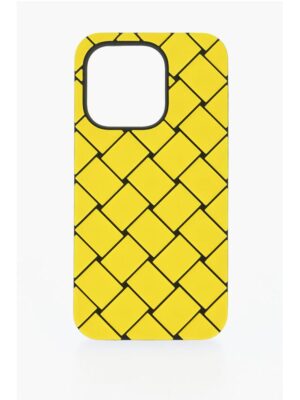 Bottega Veneta Two-Tone Braided Pattern Iphone 14 Pro Case