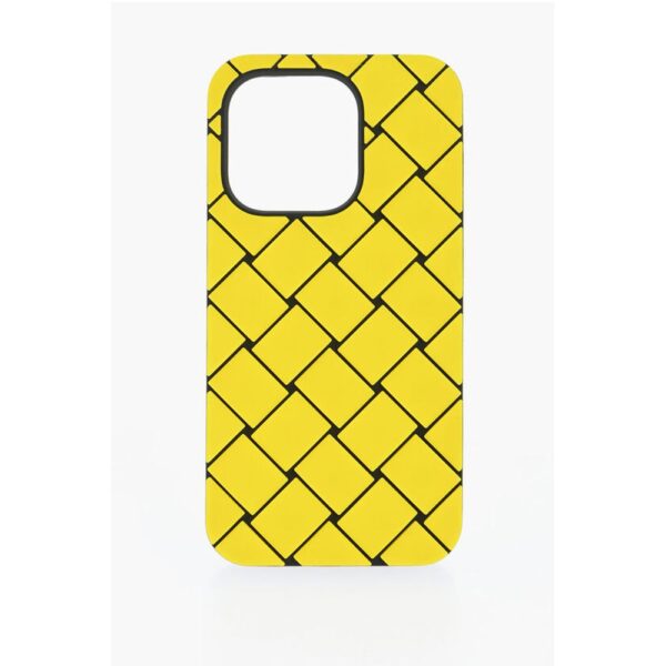Bottega Veneta Two-Tone Braided Pattern Iphone 14 Pro Case