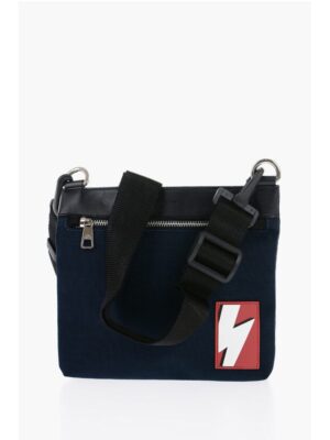 Neil Barrett Nylon Sacoche with Removable Shoulder Strap