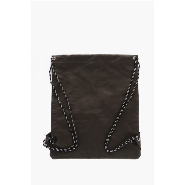 Neil Barrett Solid Color Nylon Drawstring Backpack - Image 3