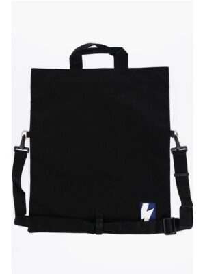 Neil Barrett Solid Color Maxi Bag with Removable Shoulder Strap