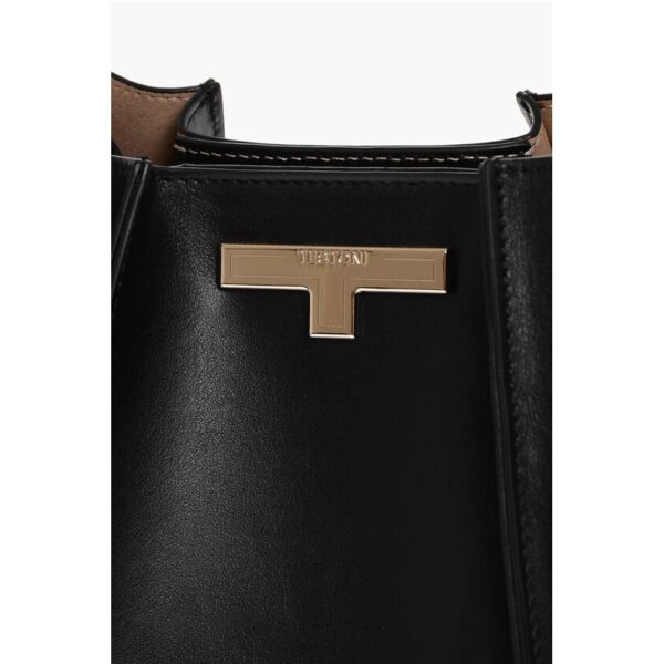 Testoni Leather LINDA Shoulder Bag with Matching Pouch - Image 4