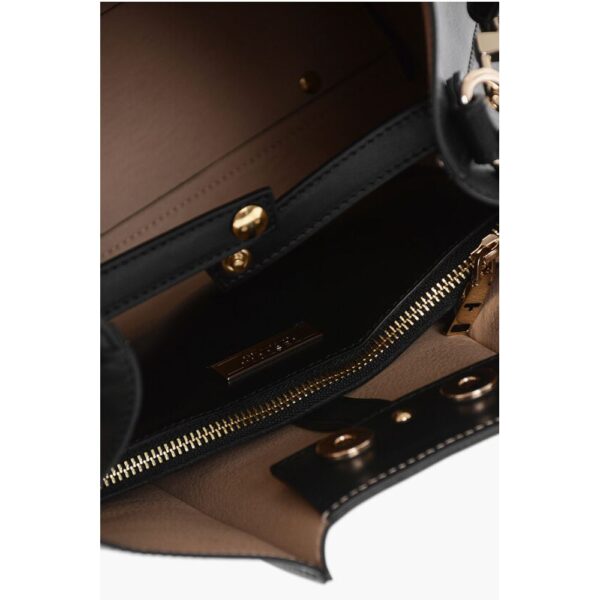 Testoni Leather LINDA Shoulder Bag with Matching Pouch - Image 5