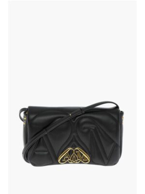 Alexander McQueen Quilted SEAL Bag with Removable Shoulder Strap
