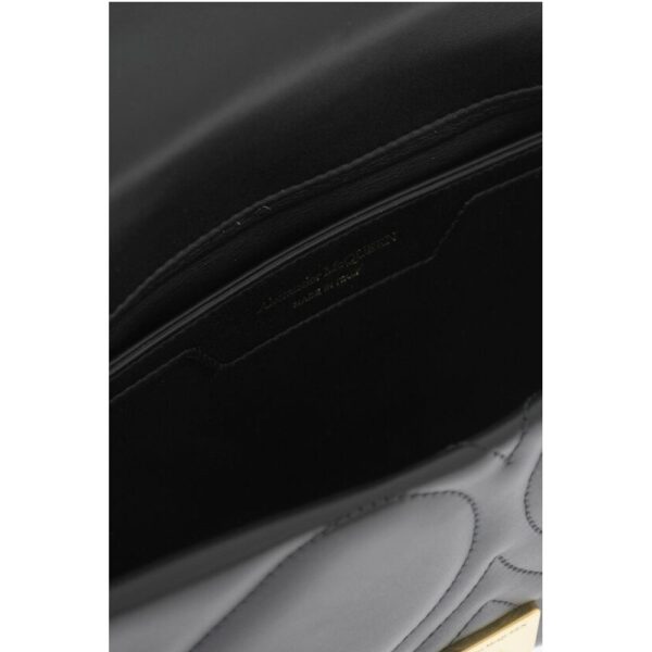 Alexander McQueen Quilted SEAL Bag with Removable Shoulder Strap - Image 5